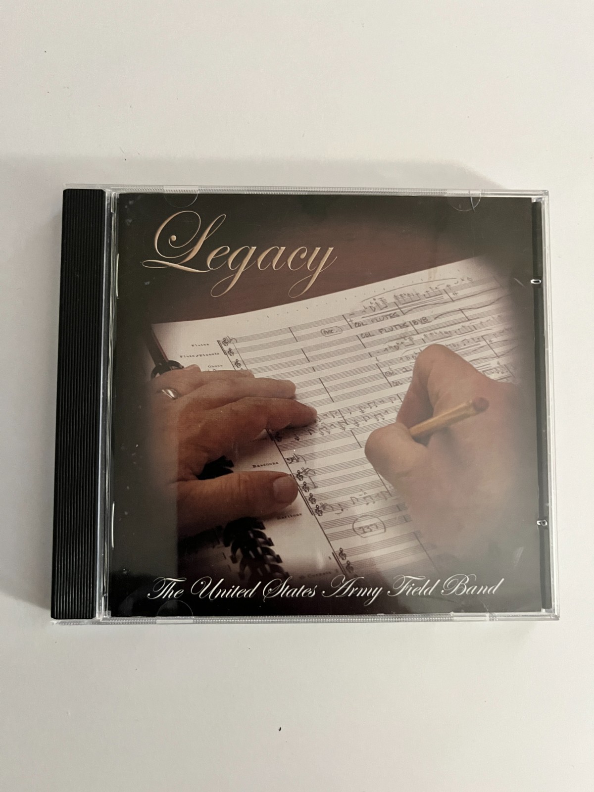 UNITED STATES ARMY FIELD BAND Legacy Classical Wind Band CD Military Concert Mus