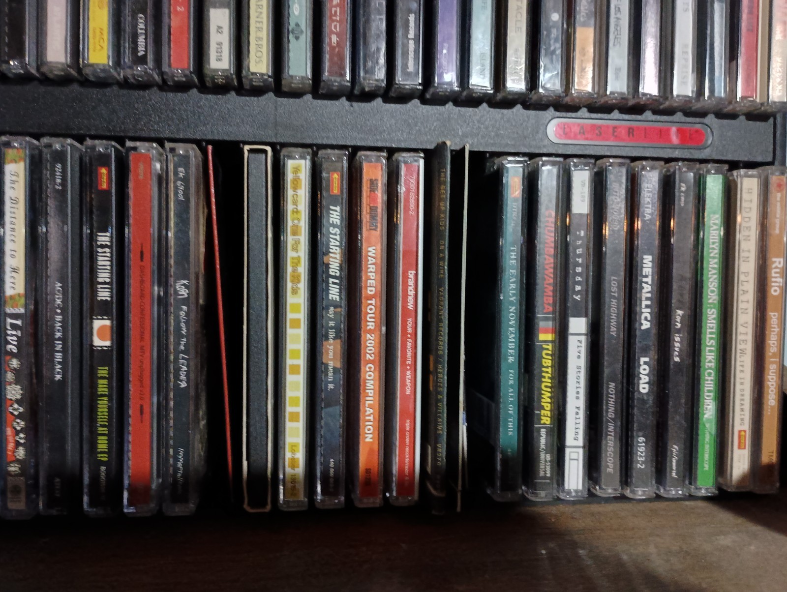 Lot of 65 Empty CD Cases With Art Work NO CDs Rock Heavy Metal Rap Alt Punk 90s