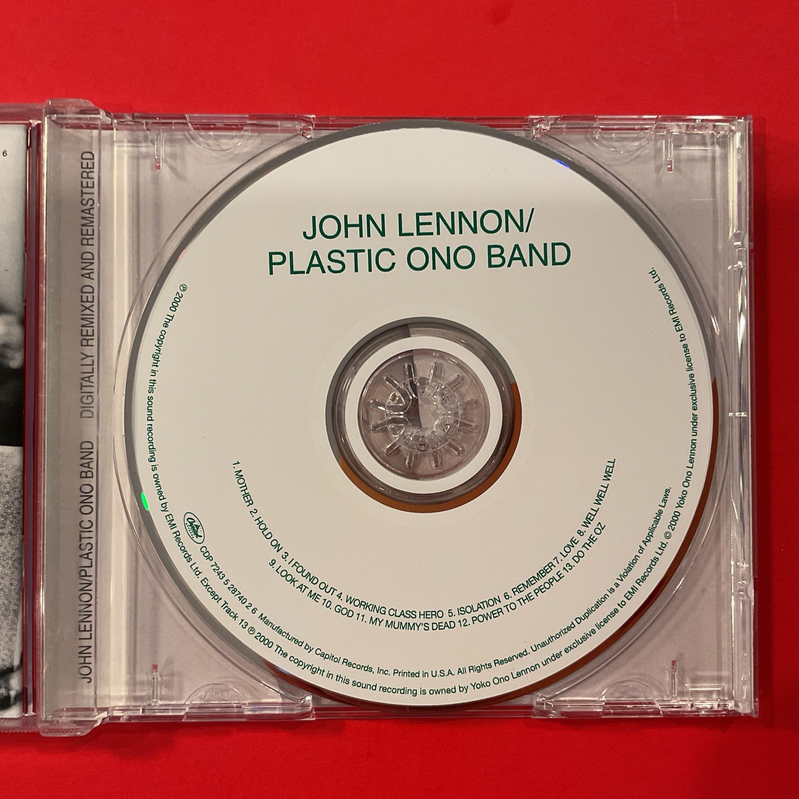 John Lennon / Plastic Ono Band CD Good Condition