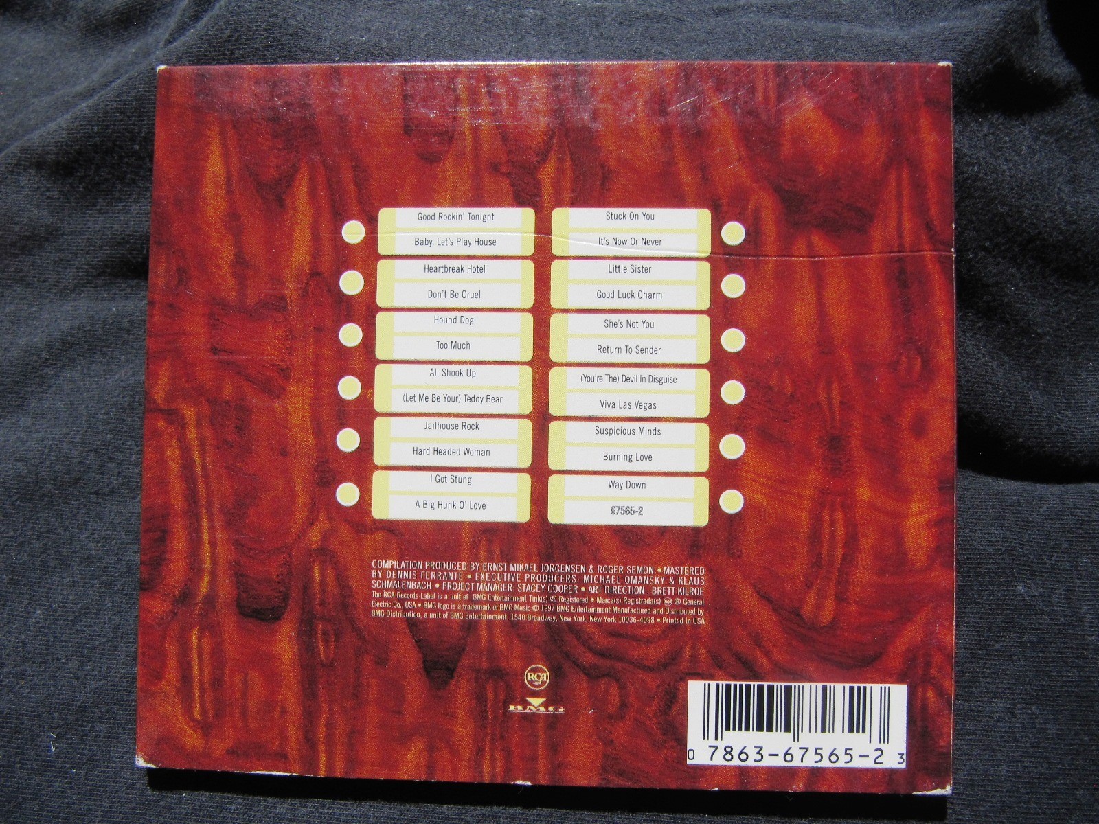 ELVIS PRESLEY Greatest Jukebox Hits Jailhouse Rock Hound Dog Viva Las Vegas RCA