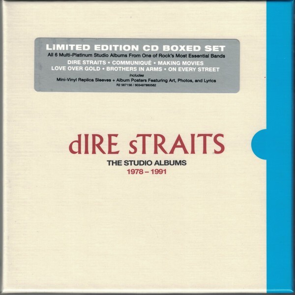 DIRE STRAITS The Studio Albums 1978-1991 *SEALED* 6CD Remastered Box Set^