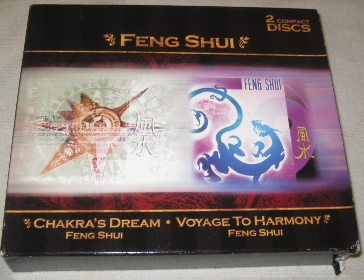 Feng Shui: Chakra’s Dream+Voyage To Harmony CD’s Ambient New Age Healing