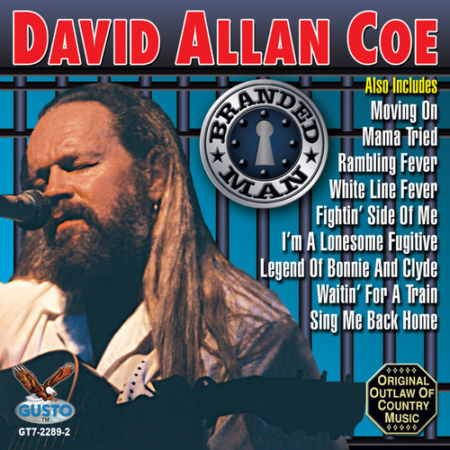 David Allan Coe – Branded Man [New CD]