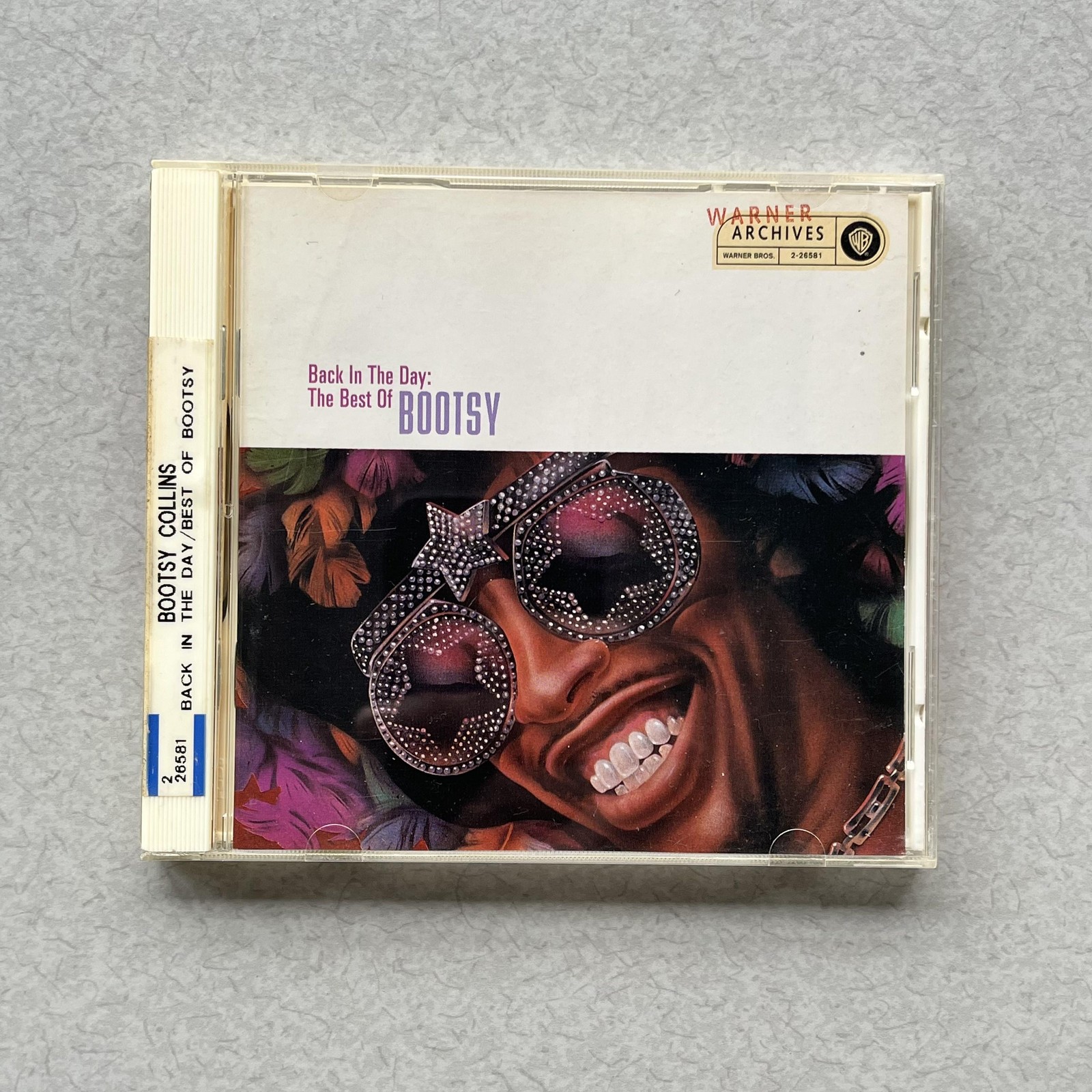 Bootsy Collins CD Back In The Day The Best Of Bootsy ARC Funk Multicolor