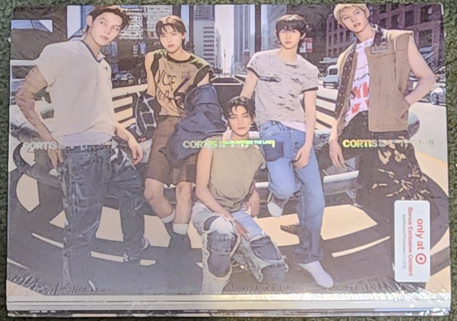 Cortis – Color Outside the Lines Target Exclusive Photobook CD NEW *Small DMG*