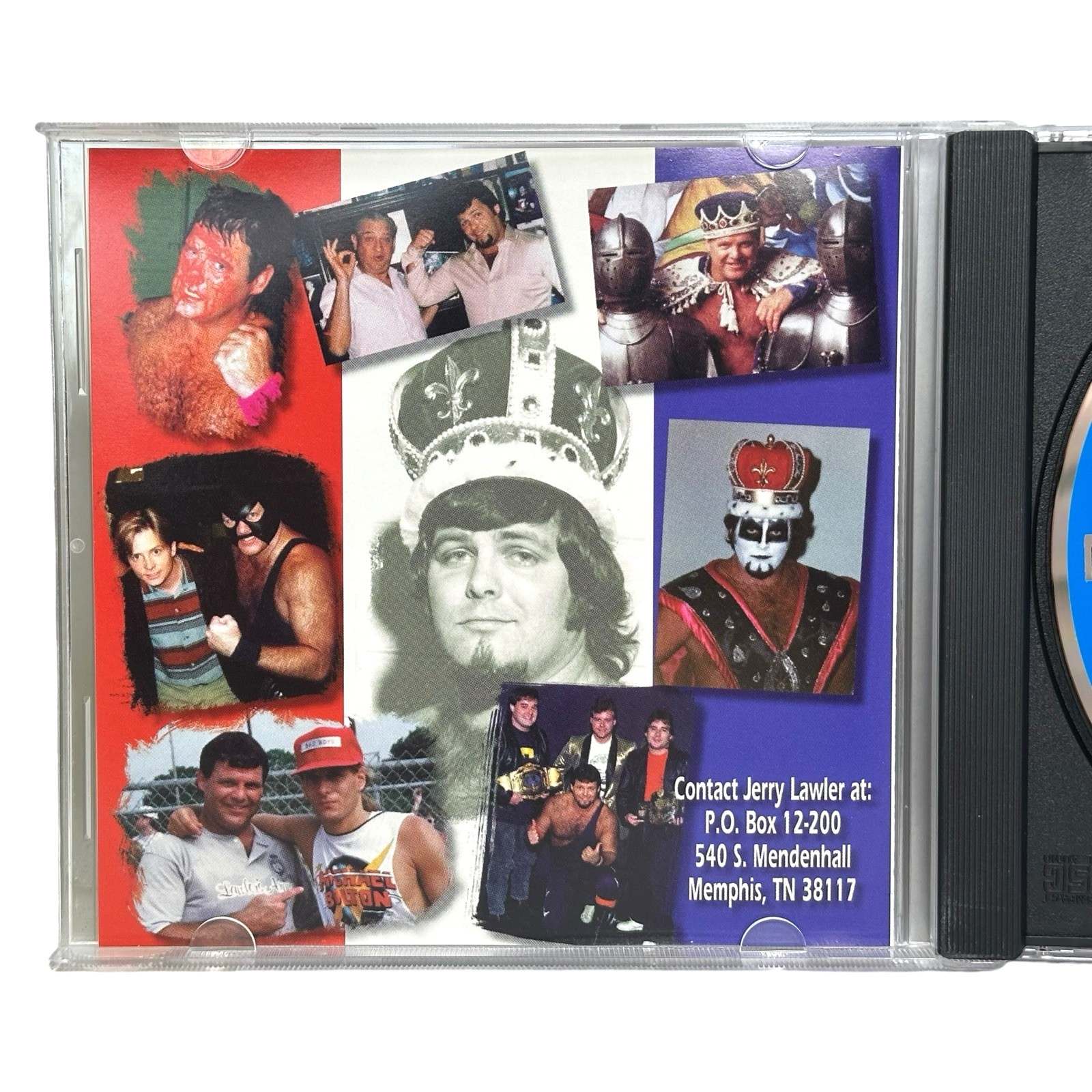 Jerry Lawler MEMPHIS OTHER KING Self-Released Mail Order CD Rare OOP NOS WWF WWE