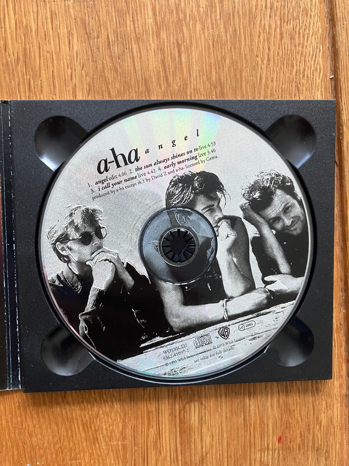 A-Ha – Angel CD Singles 1&2 COMPLETE in original placeholder Digipak (WB, 1993)