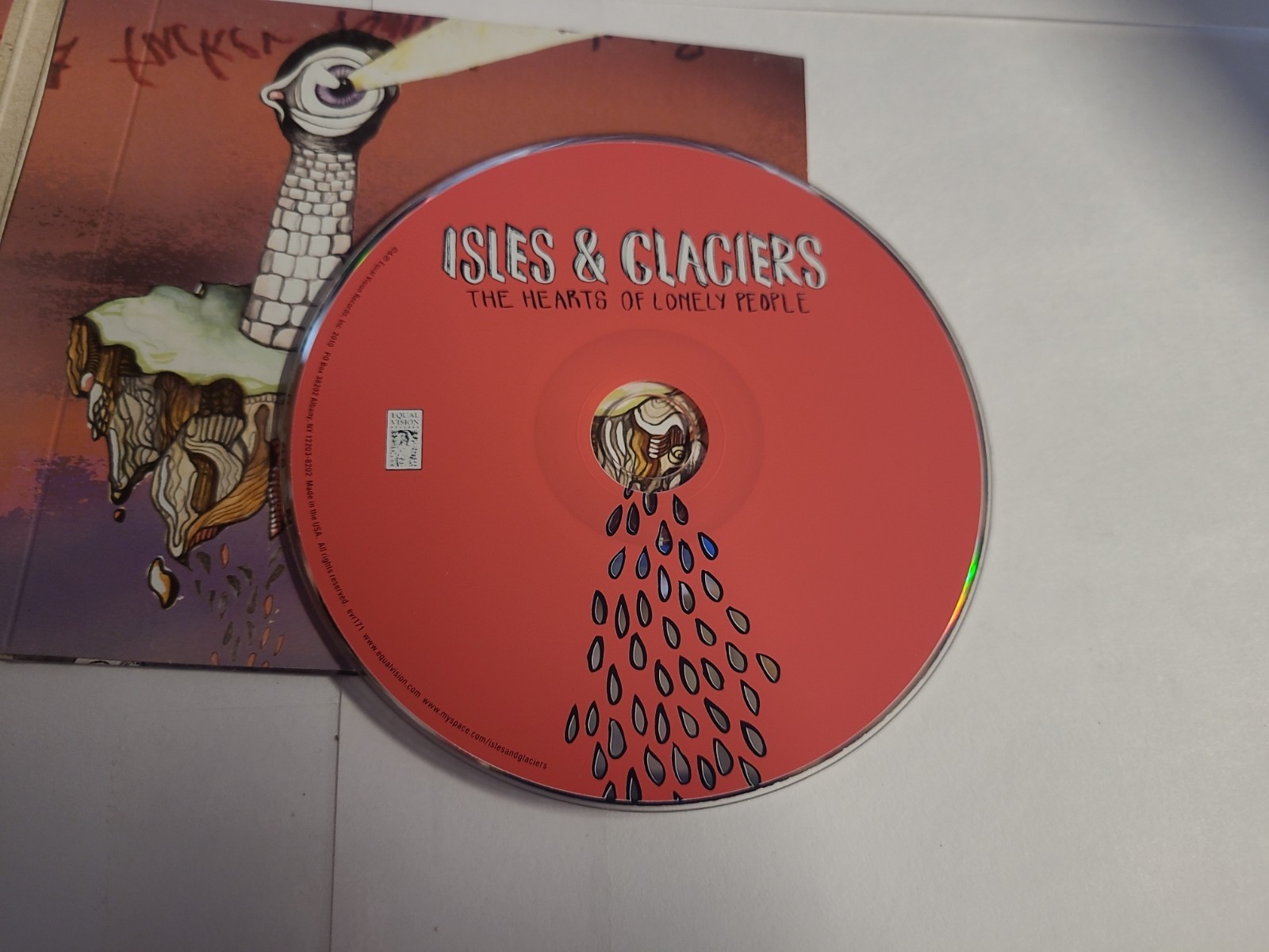Isles & Glaciers Hearts of Lonely People CD / Plays Perfect FREE Shipping