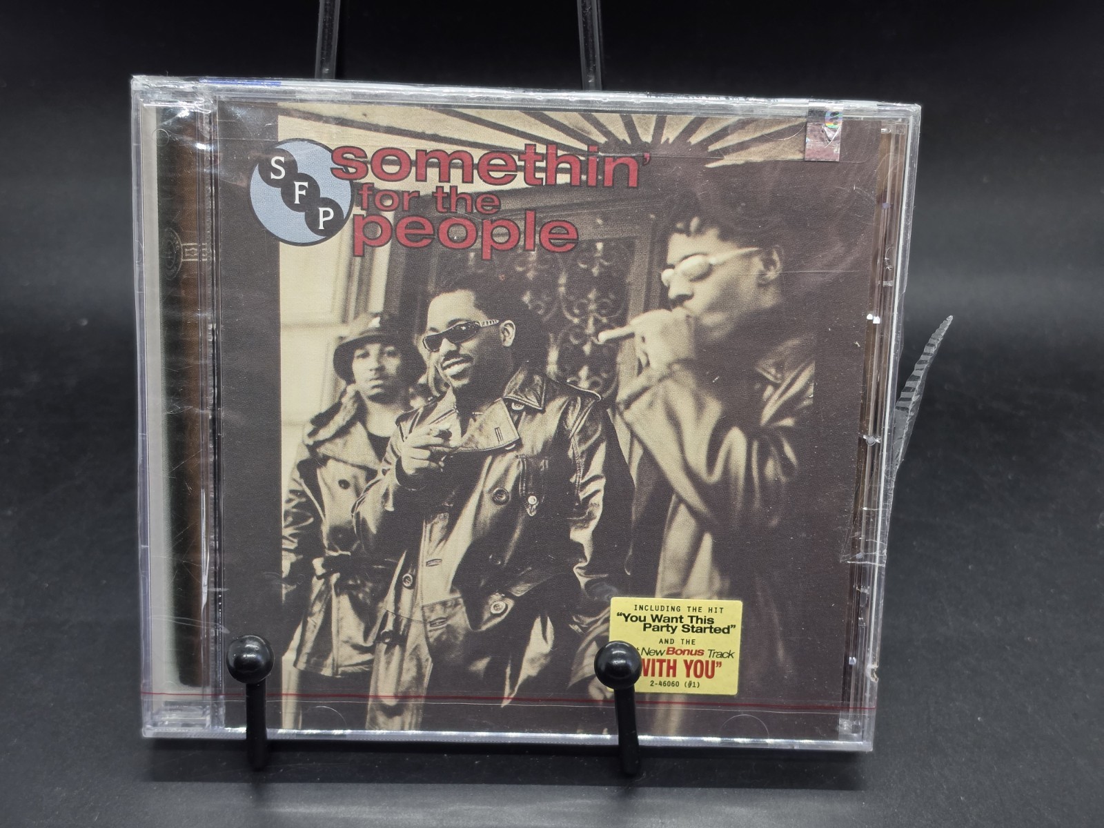 Somethin’ For The People Self Titled Album (CD) New Sealed *Rip Plastic Crack Ca