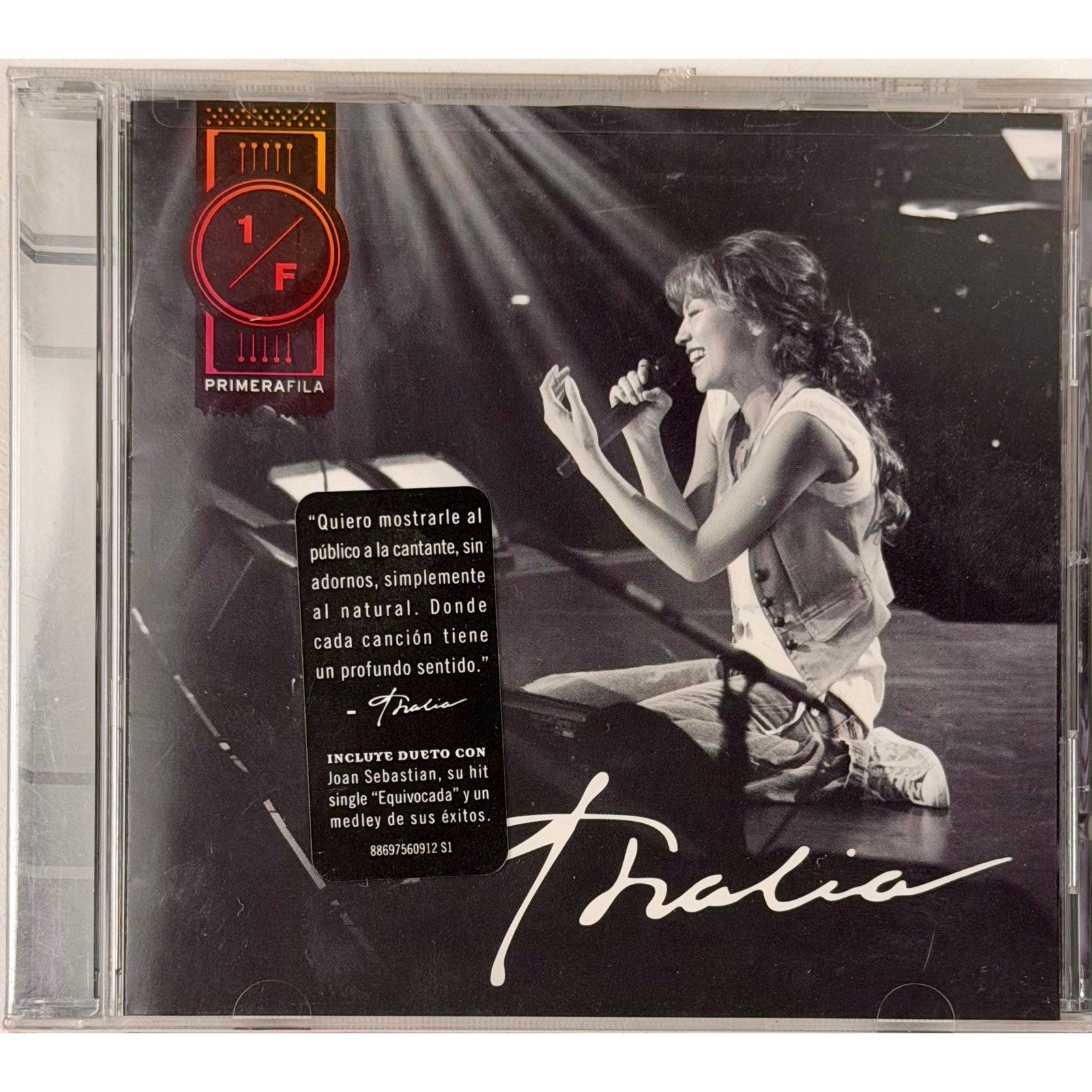 Thalia Lot of 2 CDs Primera Fila and El Sexto Sentido Factory Sealed Latin Pop