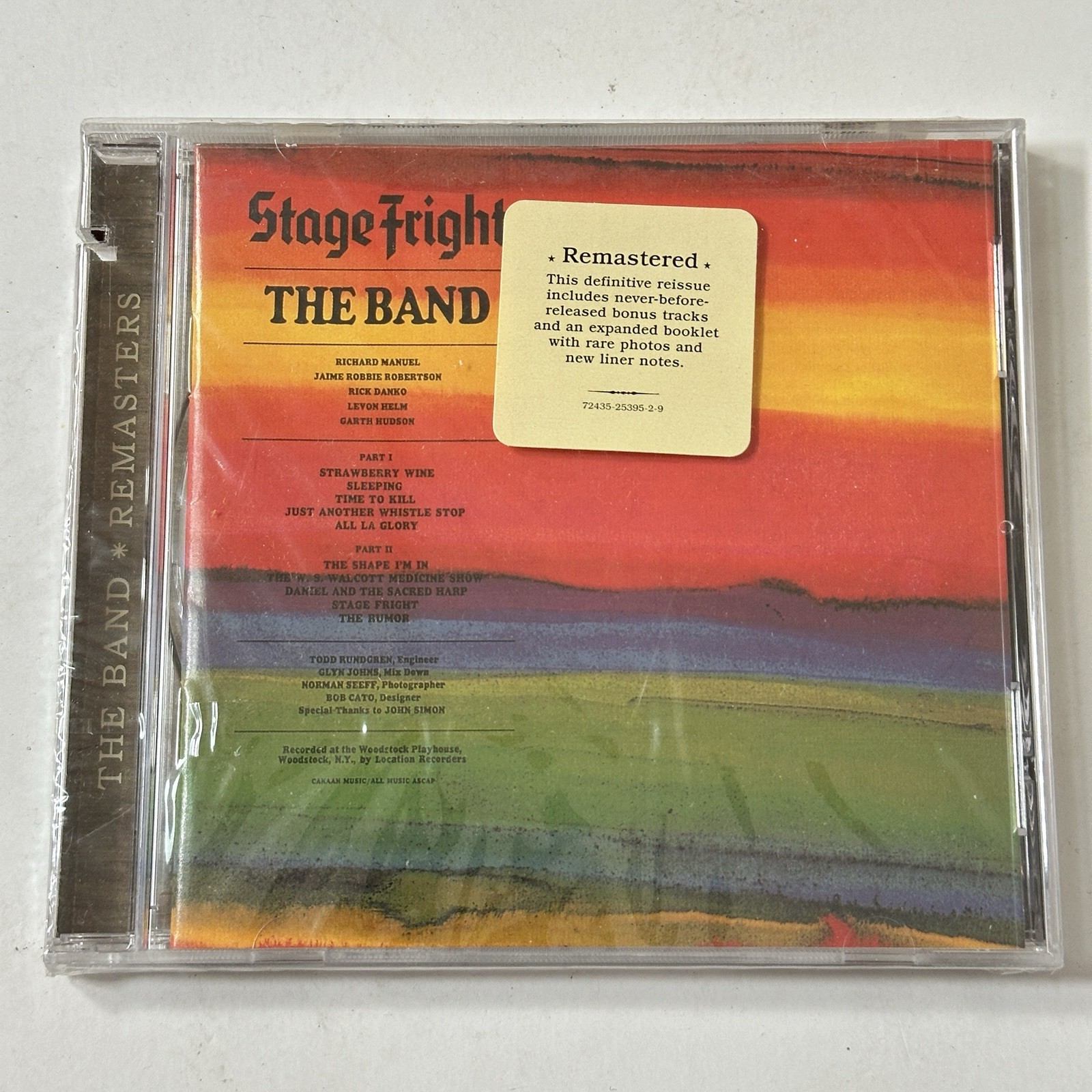 The Band – Stage Fright, 1970 (CD, 2000) Remastered, Promo!