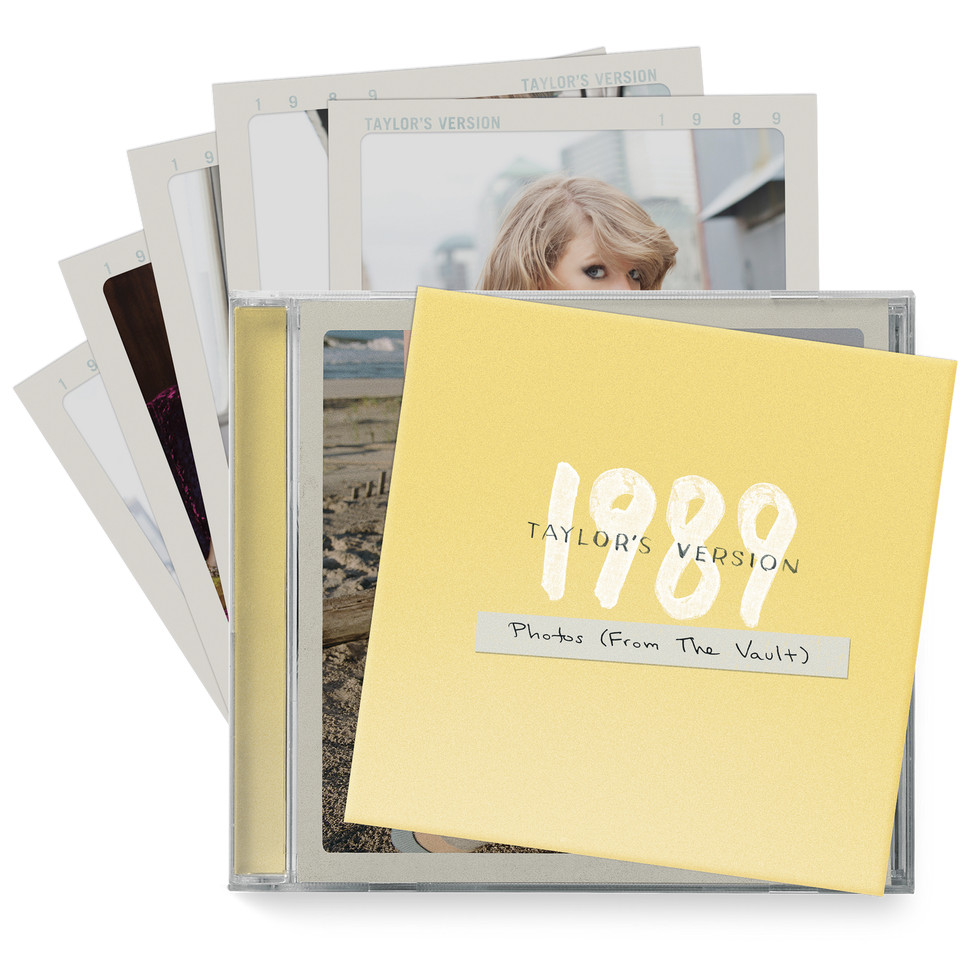1989 (Taylor’s Version): Sunrise Boulevard Yellow Edition CD with Polaroid Photo