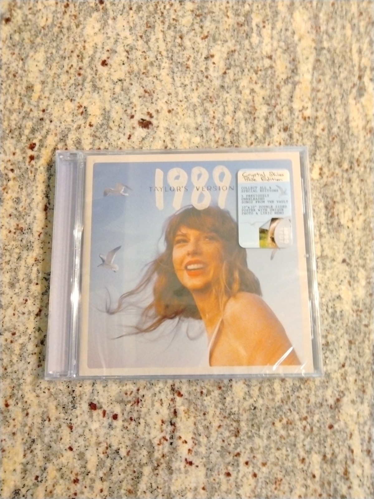 Taylor Swift – 1989 (Taylor’s Version) CD Crystal Skies Blue Edition New/Sealed