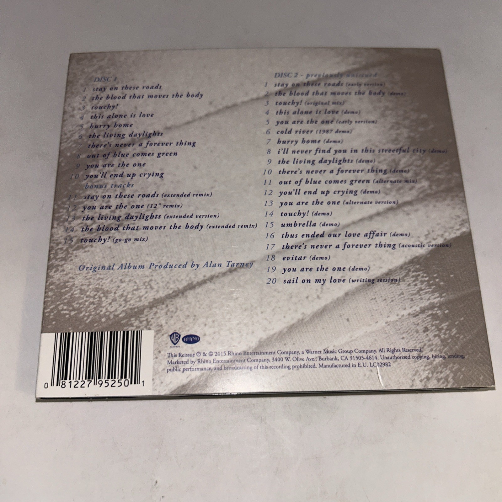 A-HA • Stay On These Roads ~ Deluxe Edition 2CD Set