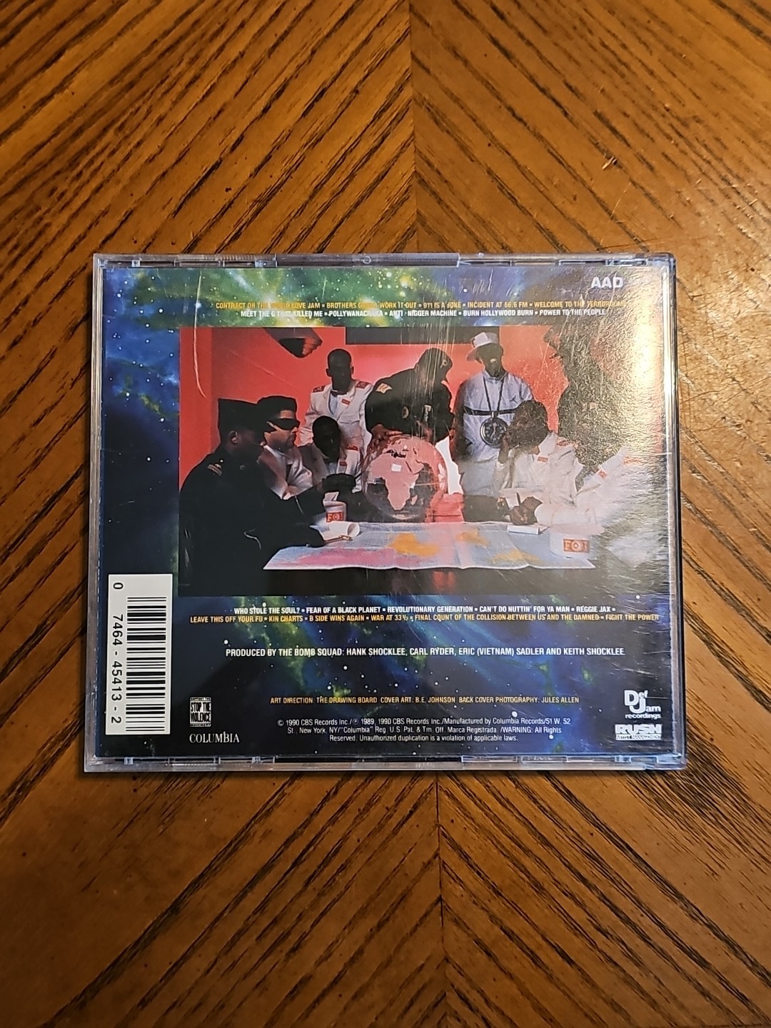 Fear of A Black Planet by Public Enemy (CD, 1990, Def Jam)
