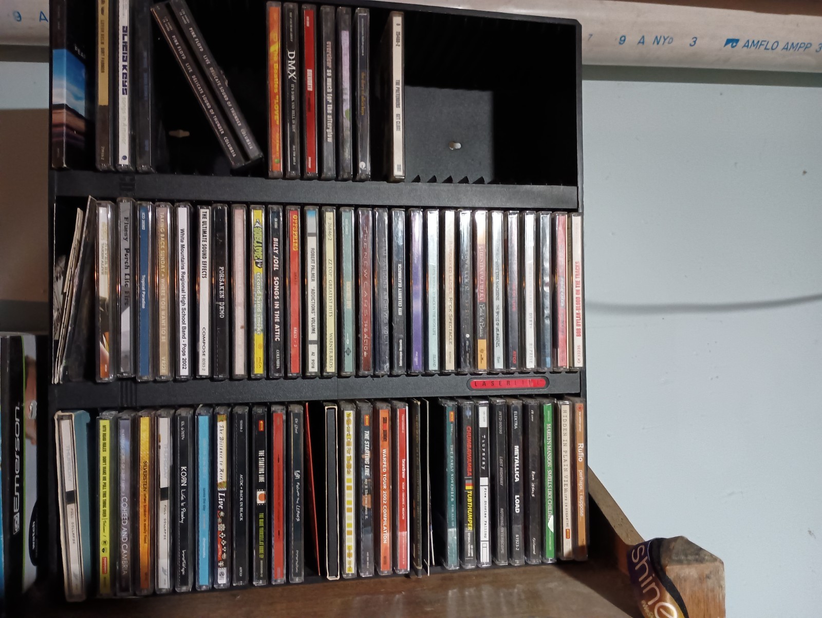 Lot of 65 Empty CD Cases With Art Work NO CDs Rock Heavy Metal Rap Alt Punk 90s