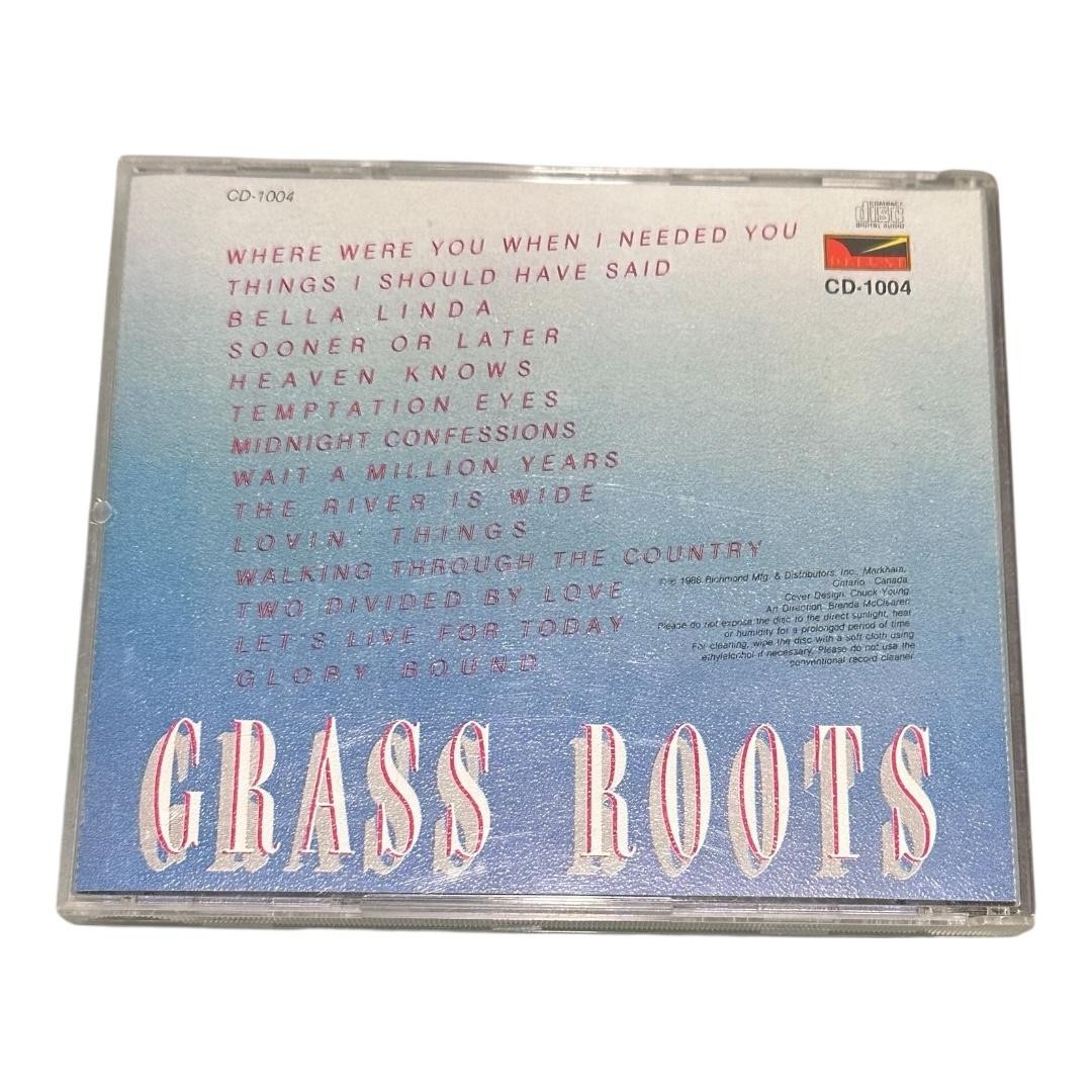 Grass Roots CD 15 Greatest Hits 1987 Album Rock Classic Rock Multicolor France