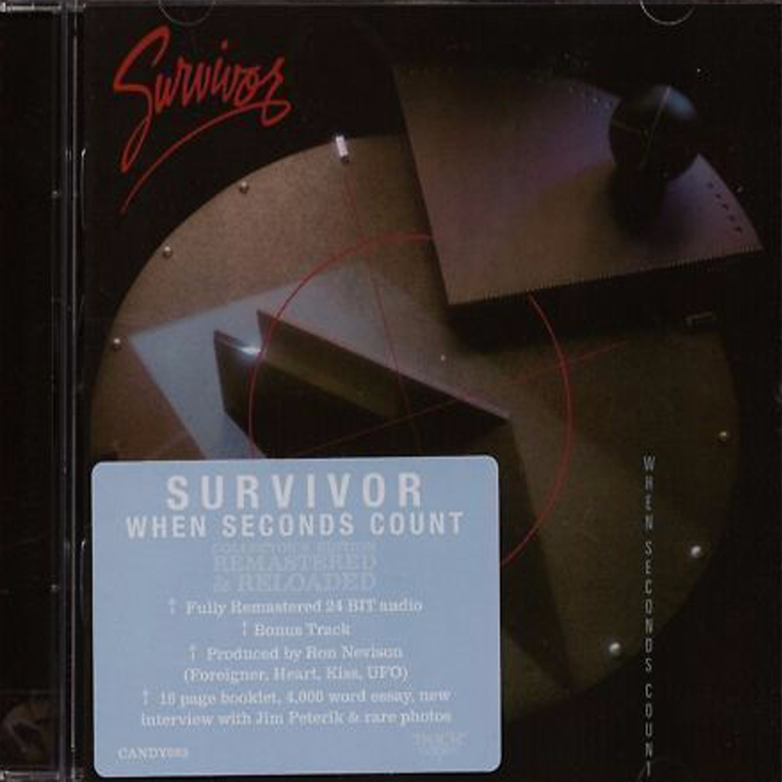 SURVIVOR – When Seconds Count – Rock Candy Remastered Edition – CD