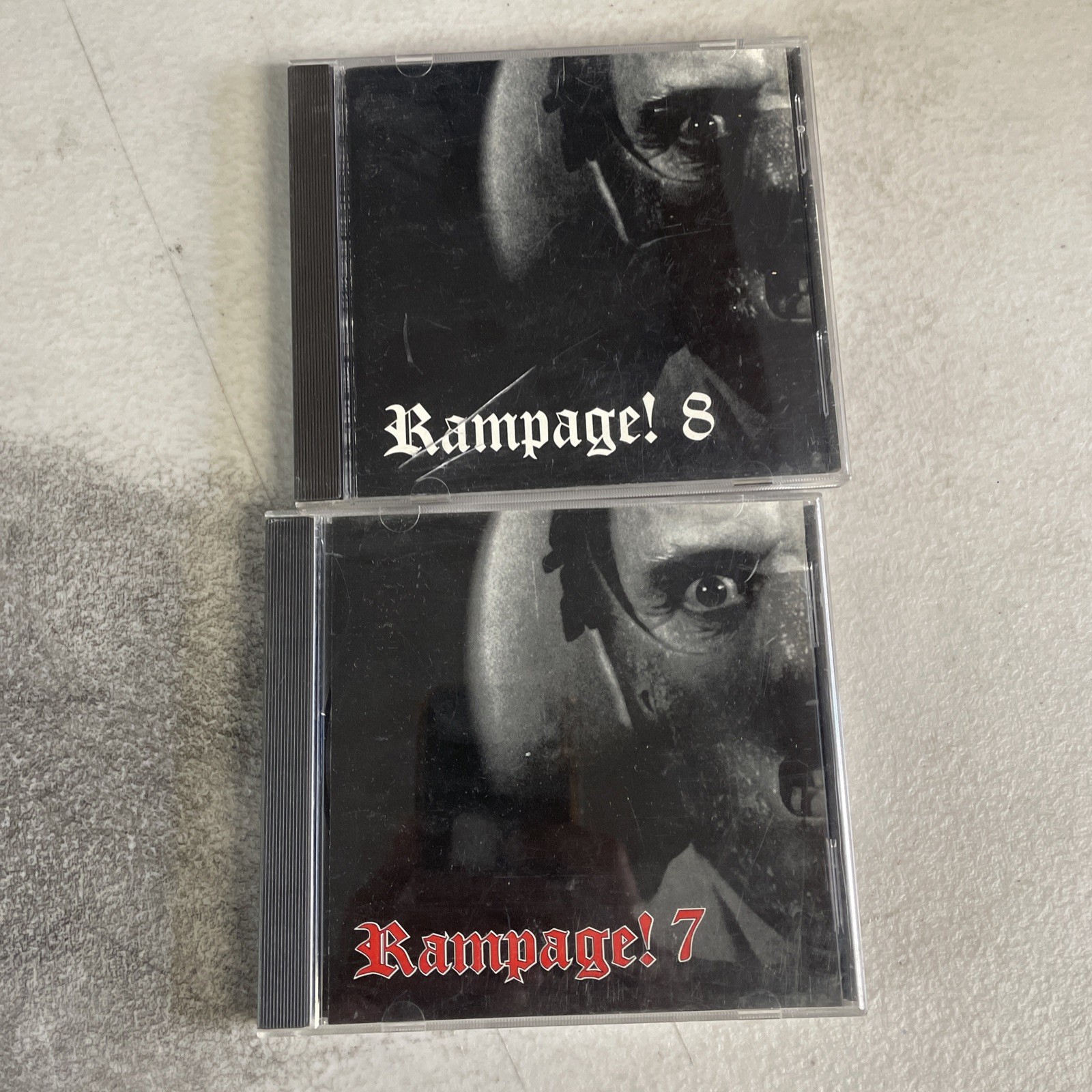 Various – Rampage! 8 Rampage! 7 (CD, Comp, Promo) (Very Good Plus (VG+))