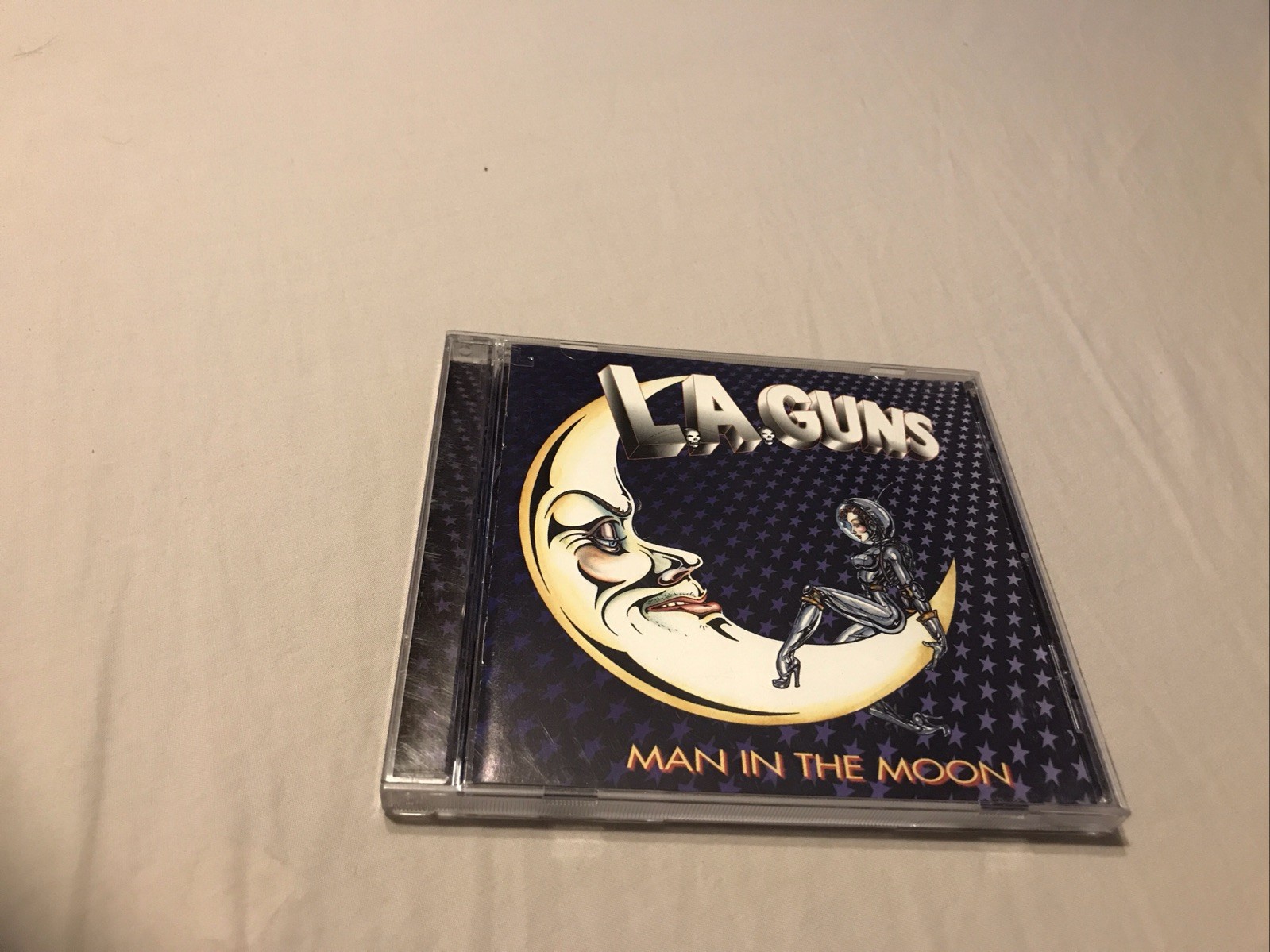 Man in the Moon L.A. Guns N Roses CD Apr 2001 Spitfire Records USA RARE OOP