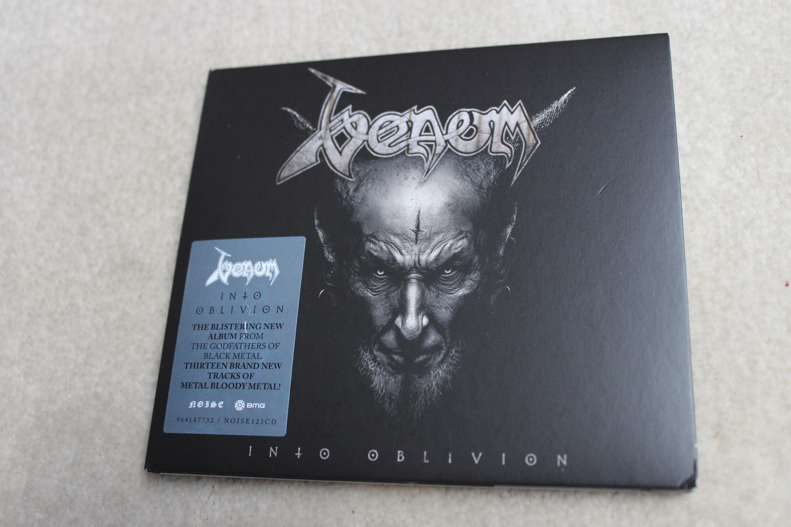 Venom – Into Oblivion (CD 2026 Noise BMG) Thrash Metal, Black Metal, Cronos