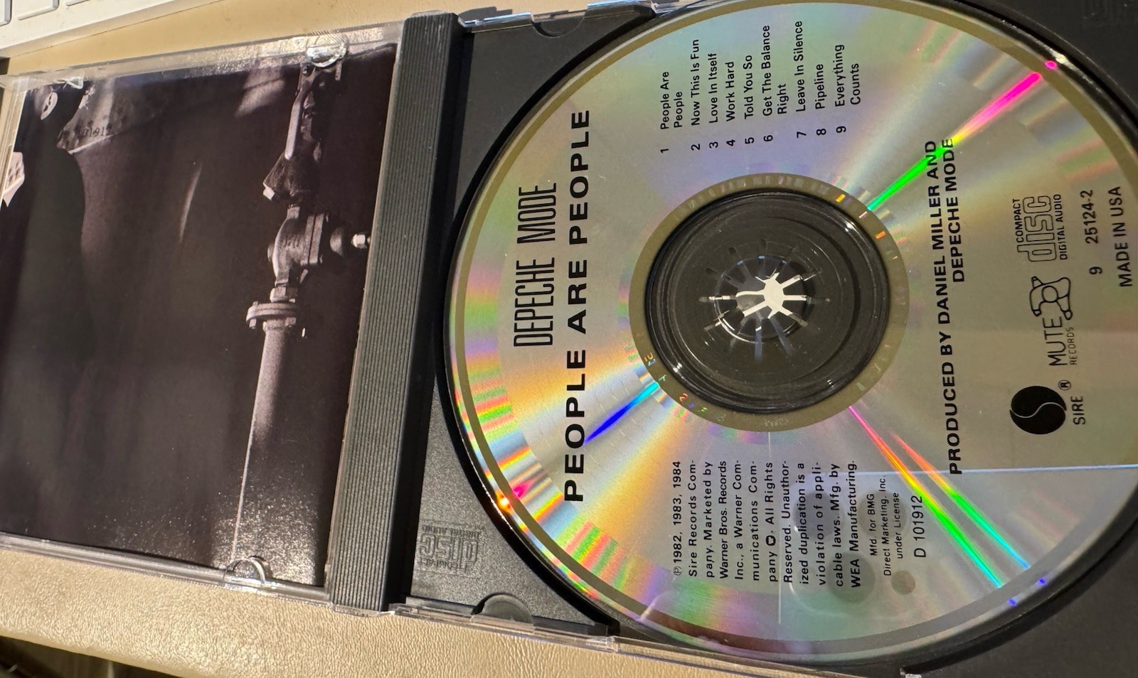 Depeche Mode People Are People CD 1984 Synth Pop New Wave Sire Mute