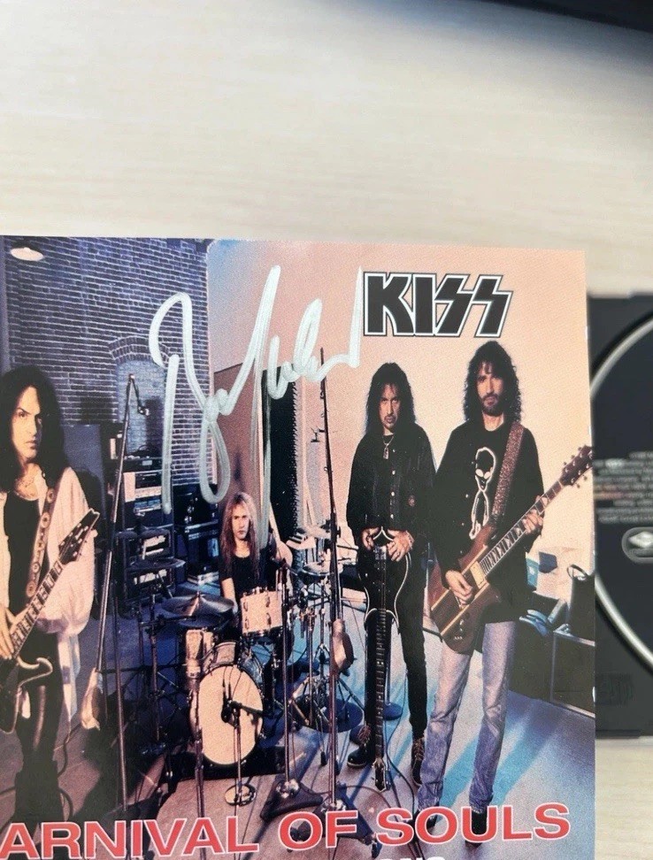 AUTOGRAPH KISS Carnival Of Souls: The Final Sessions(1997, CD) Bruce Kulick Auto