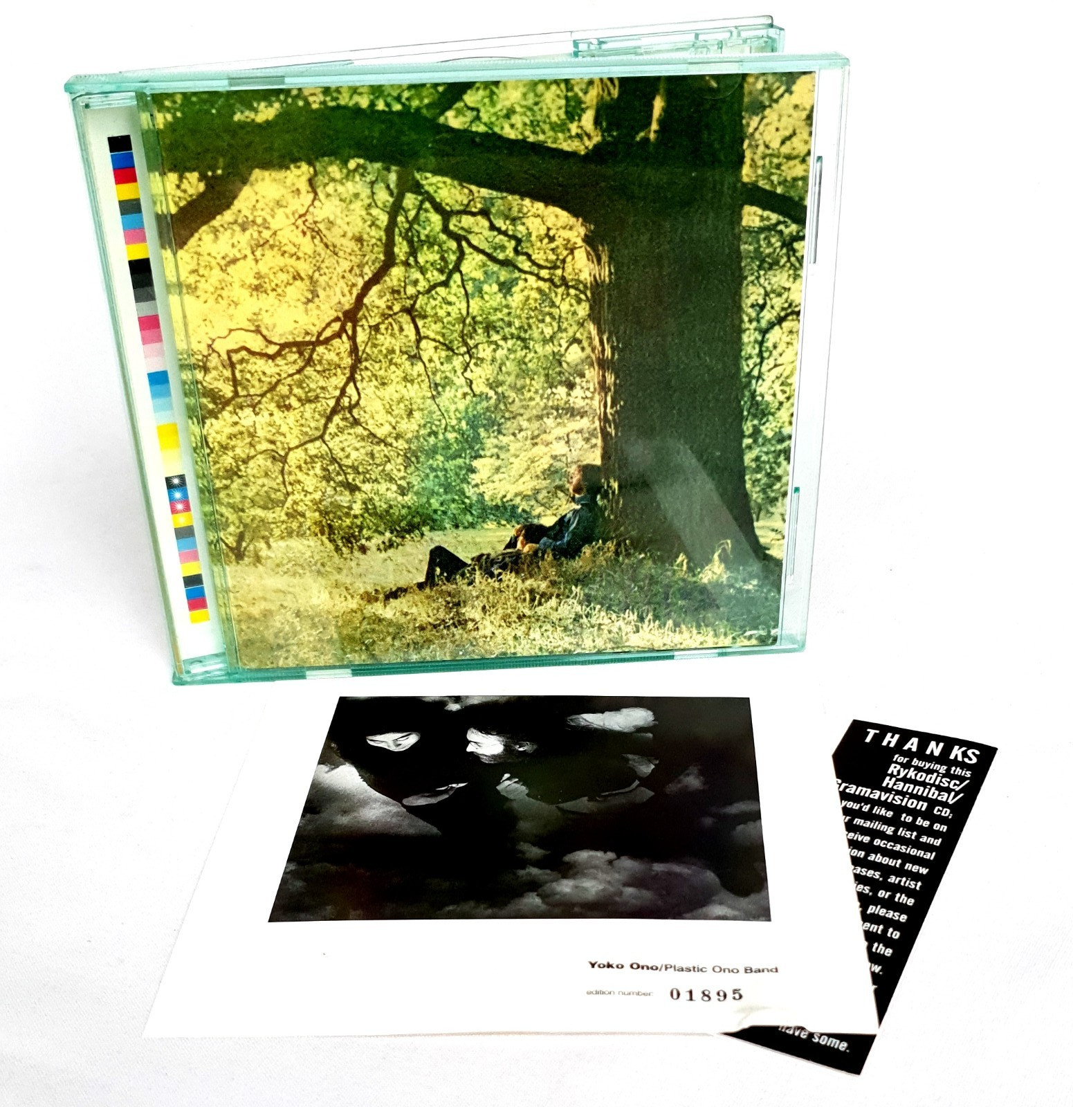 Yoko Ono-The Plastic Ono Band CD Numbered Remastered 1997 Rykodisc RCD 10414