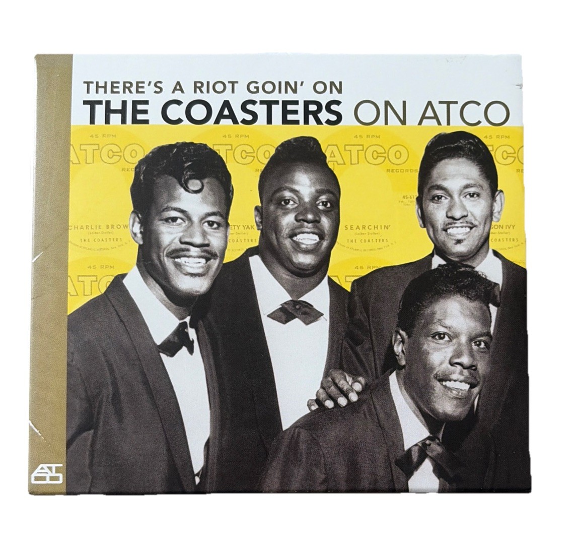 There’s a Riot Goin’ On – THE COASTERS on ATCO – Rhino 4-CD set Discs Near Mint