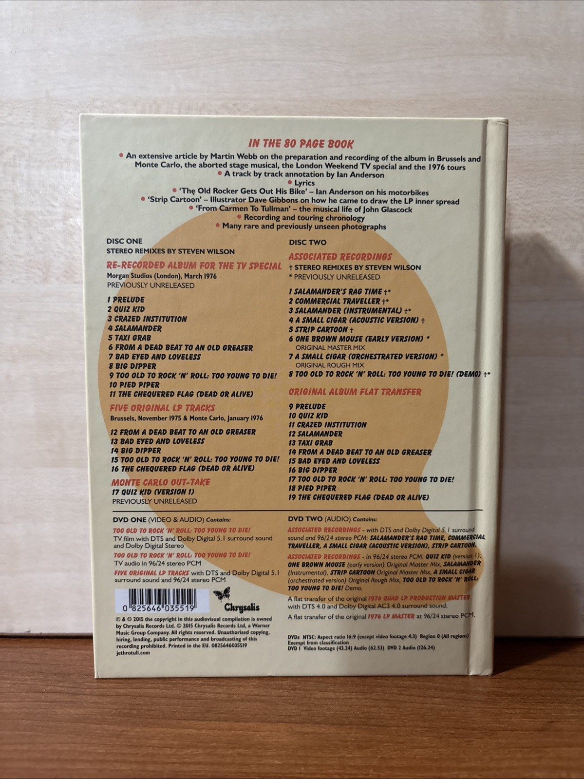 Jethro Tull : Too Old To Rock n Roll (40th 2 CD + 2 DVD) The TV Special Edition!