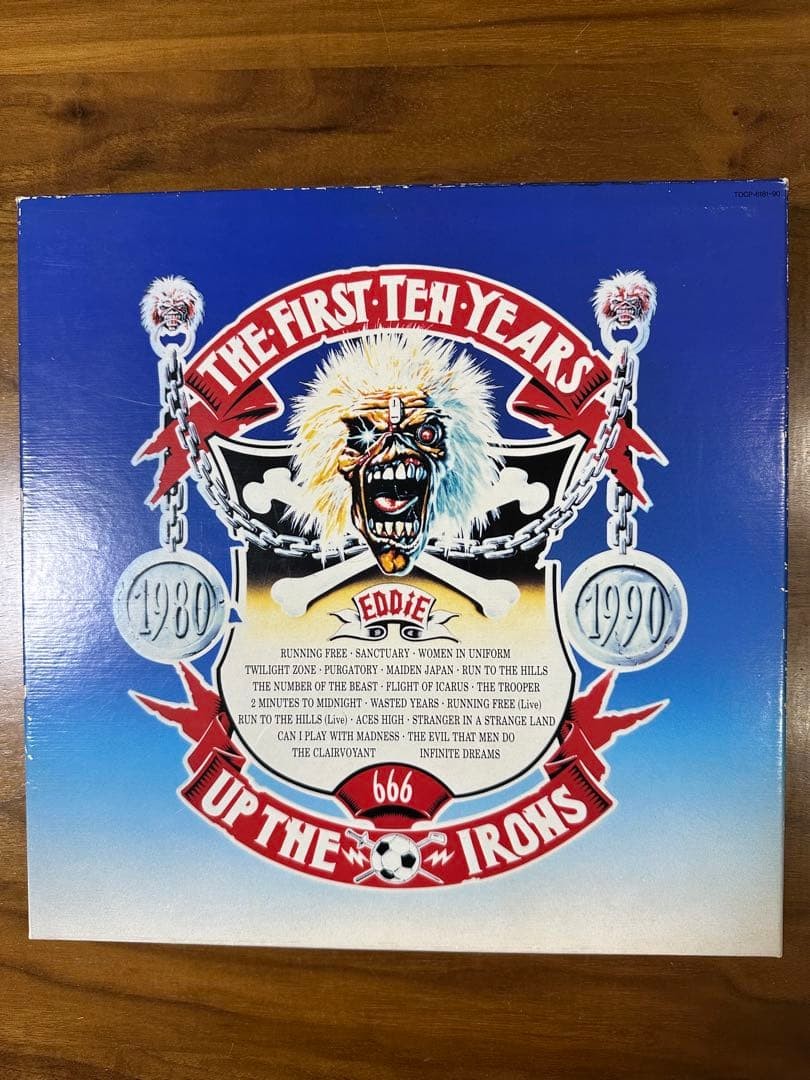IRON MAIDEN The First Ten Years 1980 – 1990 Up The Irons 10 CD BOX Japan