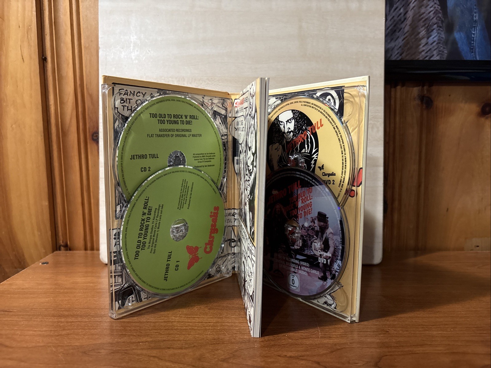 Jethro Tull : Too Old To Rock n Roll (40th 2 CD + 2 DVD) The TV Special Edition!