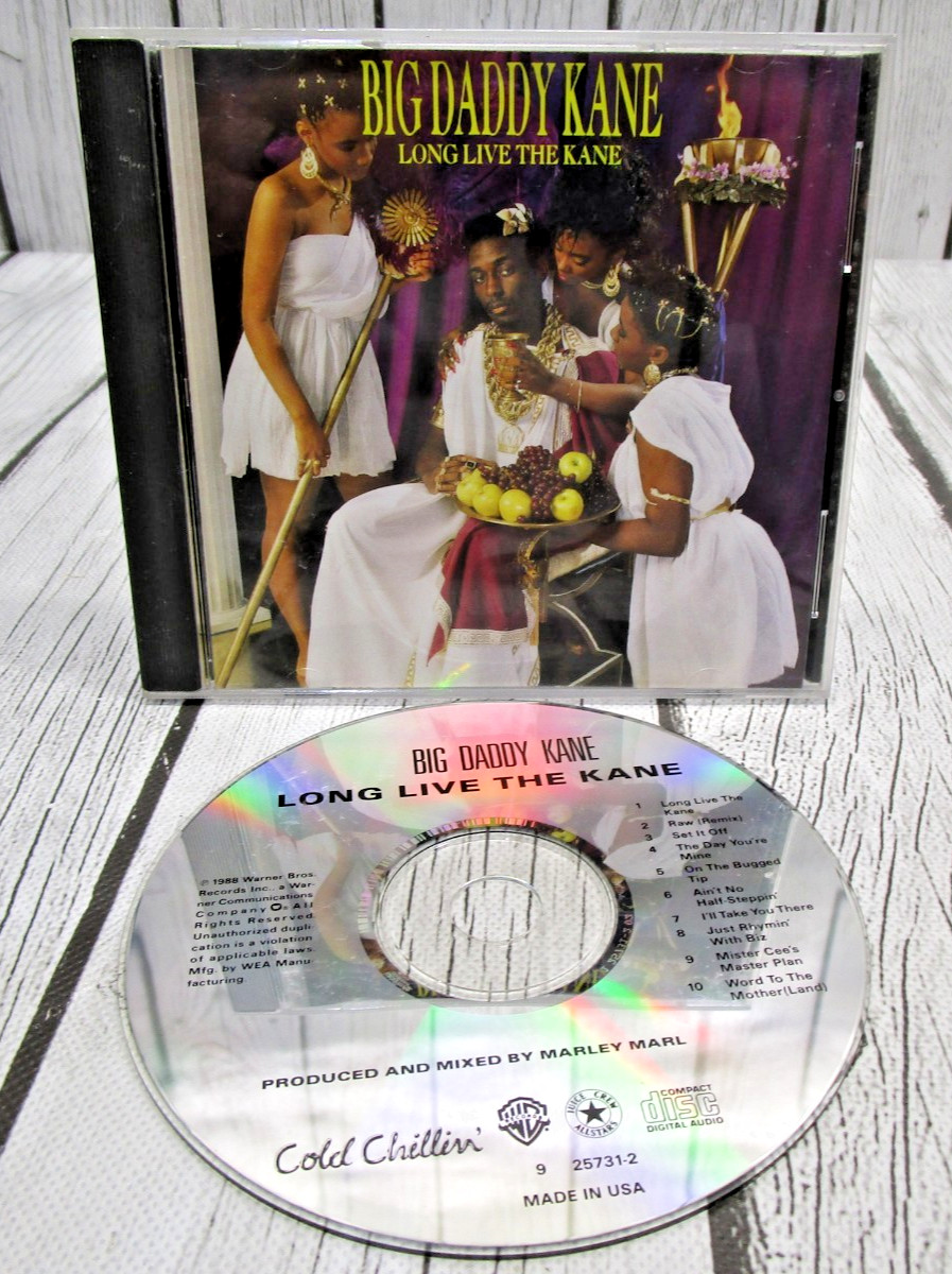 Big Daddy Kane – “Long Live The Kane” CD 1988 Warner Bros Records – NM Disc