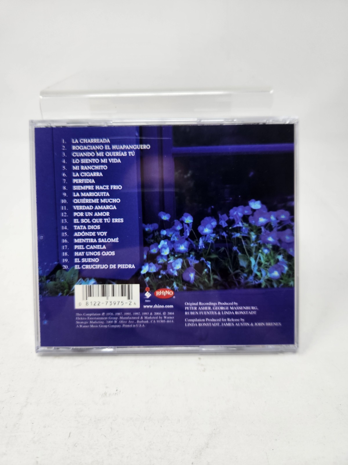 Linda Ronstadt : Mi Jardin Azul – Las Cancionas Favoritas CD (2004) Hits Spanish