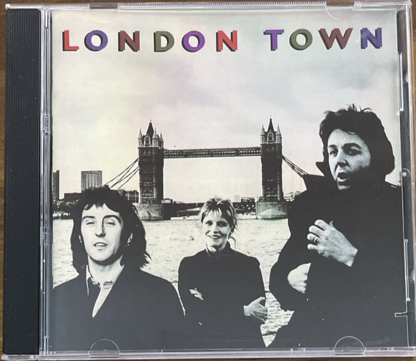 Wings – London Town CD 1989 Capitol Reissue OOP New Case Free Ship