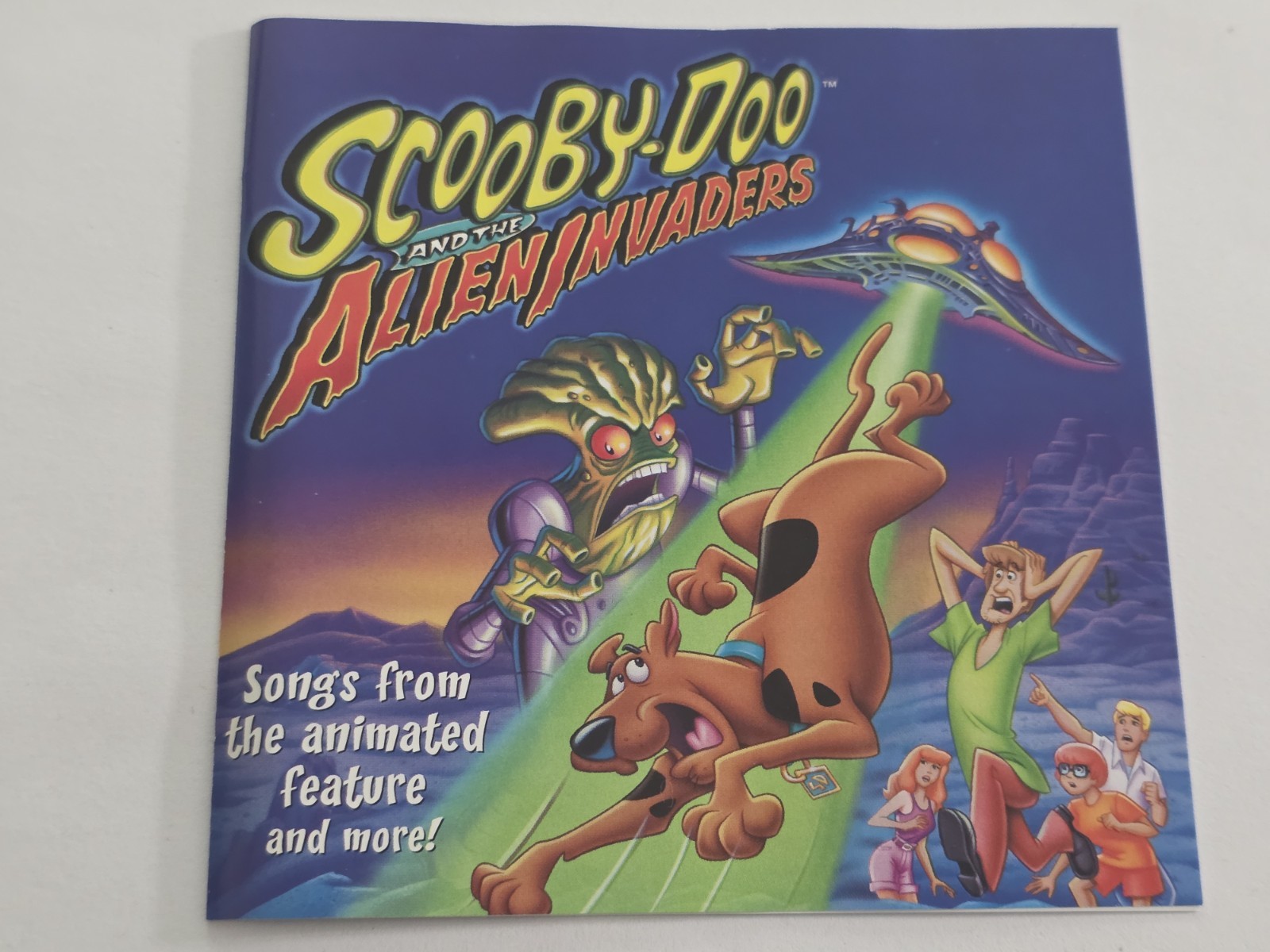 SCOOBY DOO & THE ALIEN INVADERS CD – SCARCE KID RHINO 2000 OOP 13 tracks NM/EX
