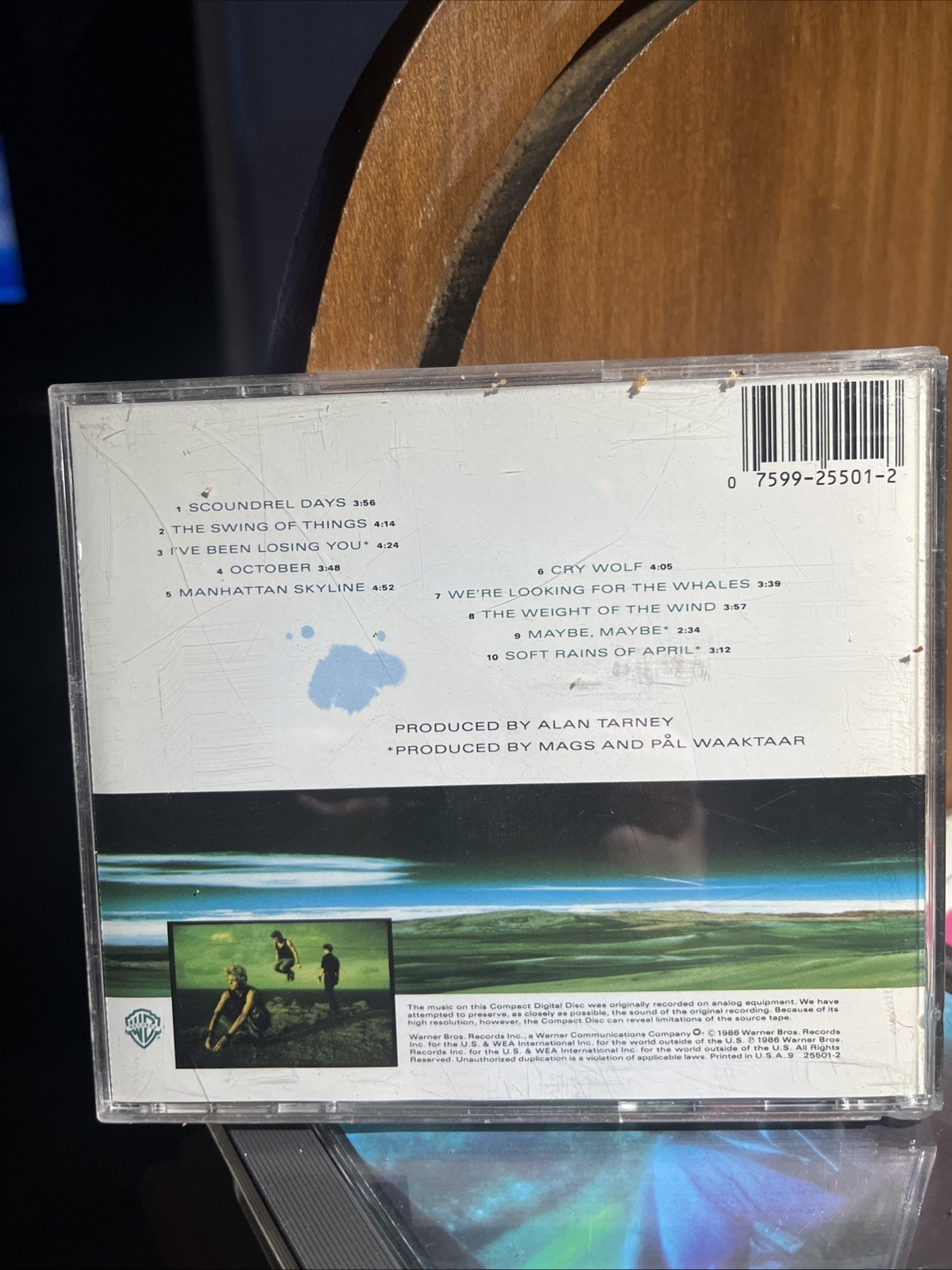 Scoundrel Days (Eng) by a-ha (CD, 1998)