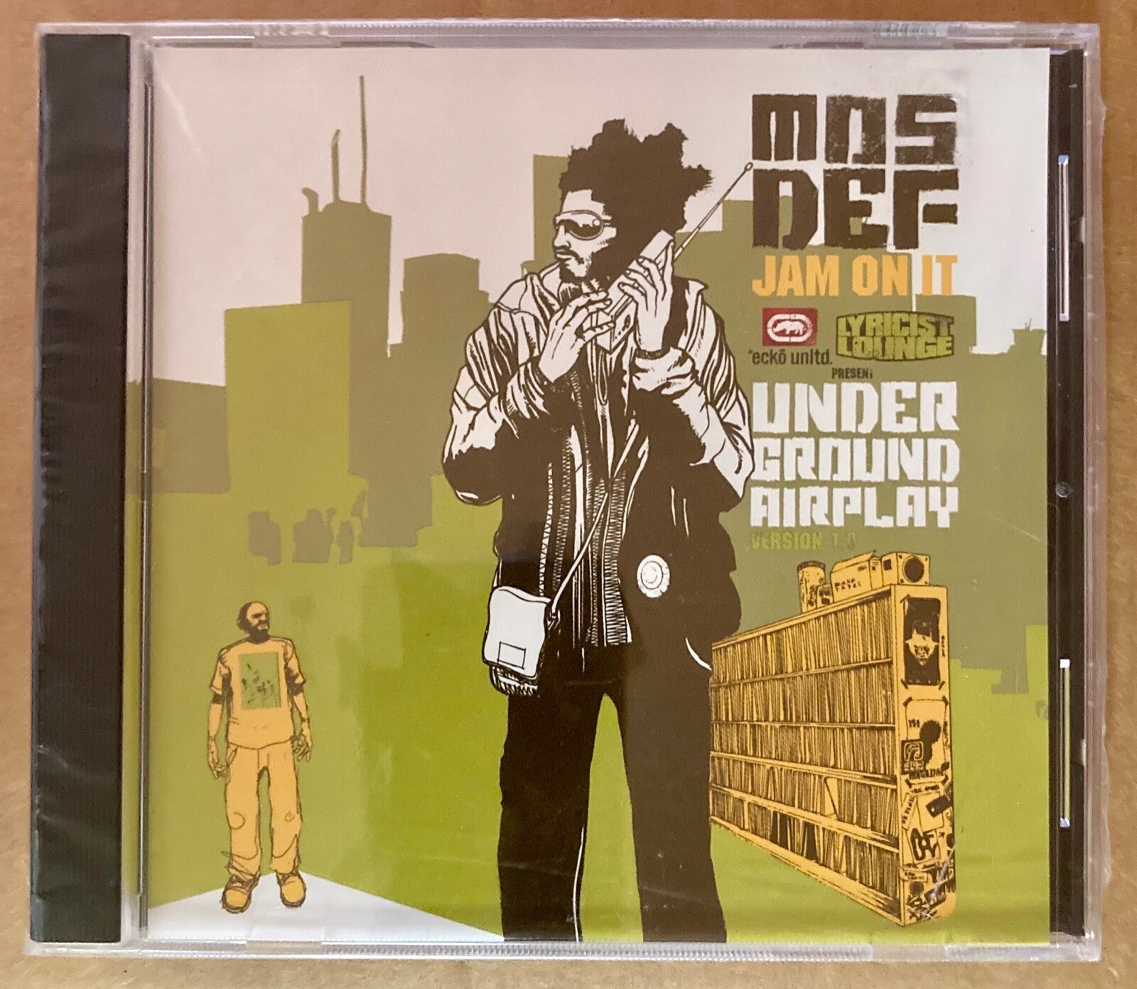 New CD Single – Mos Def – Jam On It (2001) 4 Tracks – Lyricist Lounge – Rare Rap