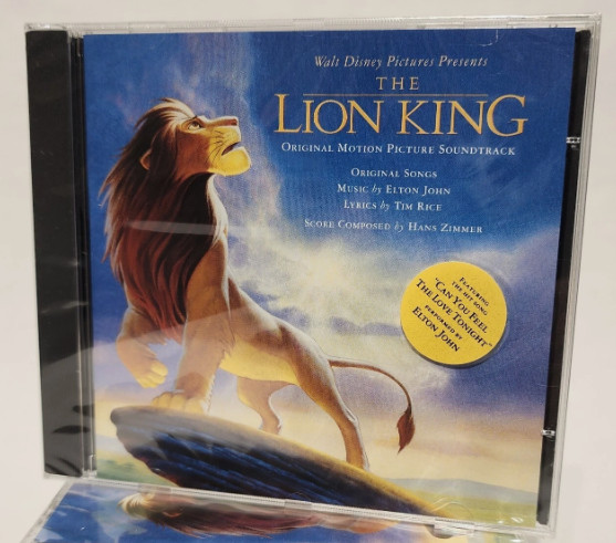 The Lion King Original Motion Picture Soundtrack CDs Factory Sealed