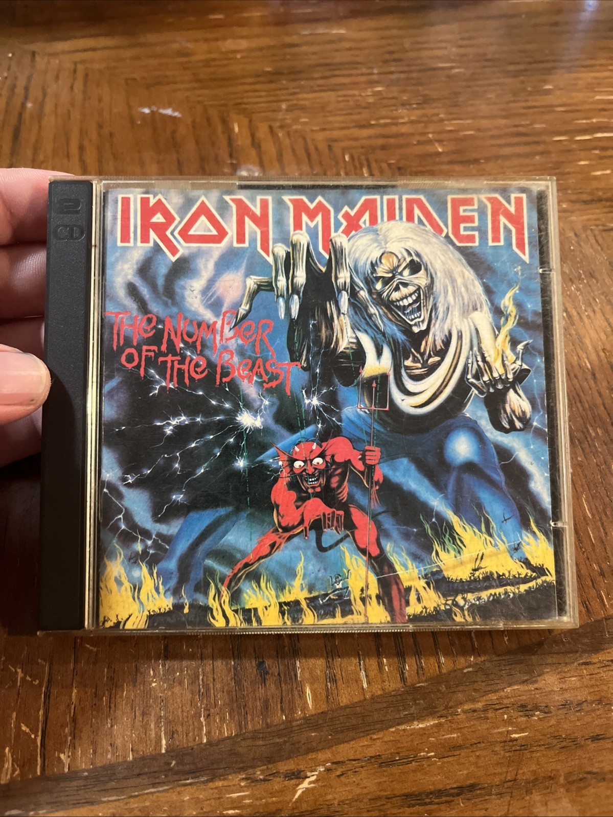 Iron Maiden The Number Of The Beast 2 CD LIMITED EDITION 1995 CASTLE 104-2 RARE!