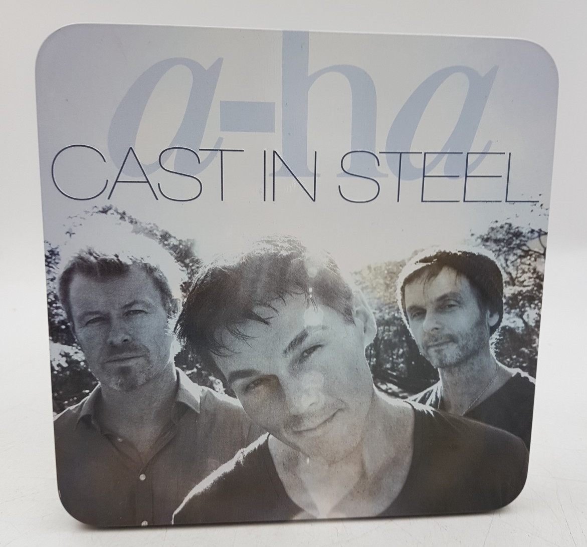 A-ha Cast in Steel Deluxe Digipack Fanbox 2 CDs Poster Fanpass Lanyard & Picture