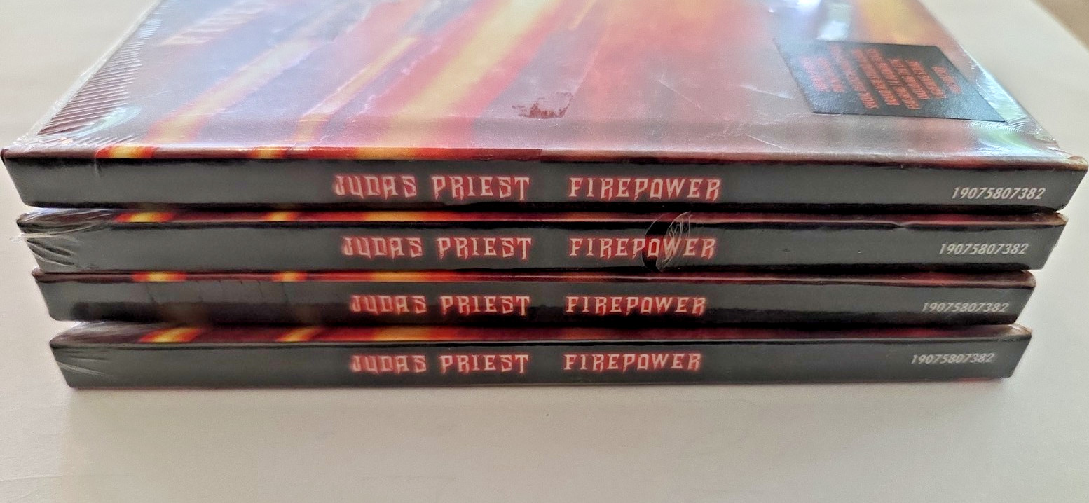 Firepower (Limited Edition) by Judas Priest (CD, 2018) Deluxe Hardcover