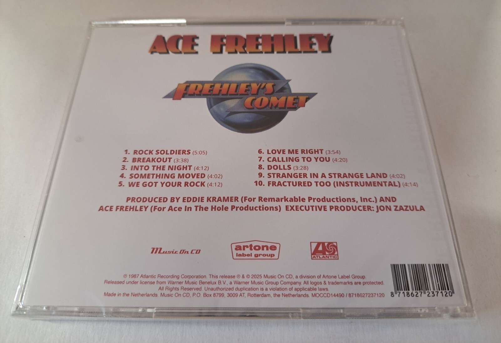 Ace Frehley Frehley’s Comet New CD Reissue Hard Rock Metal