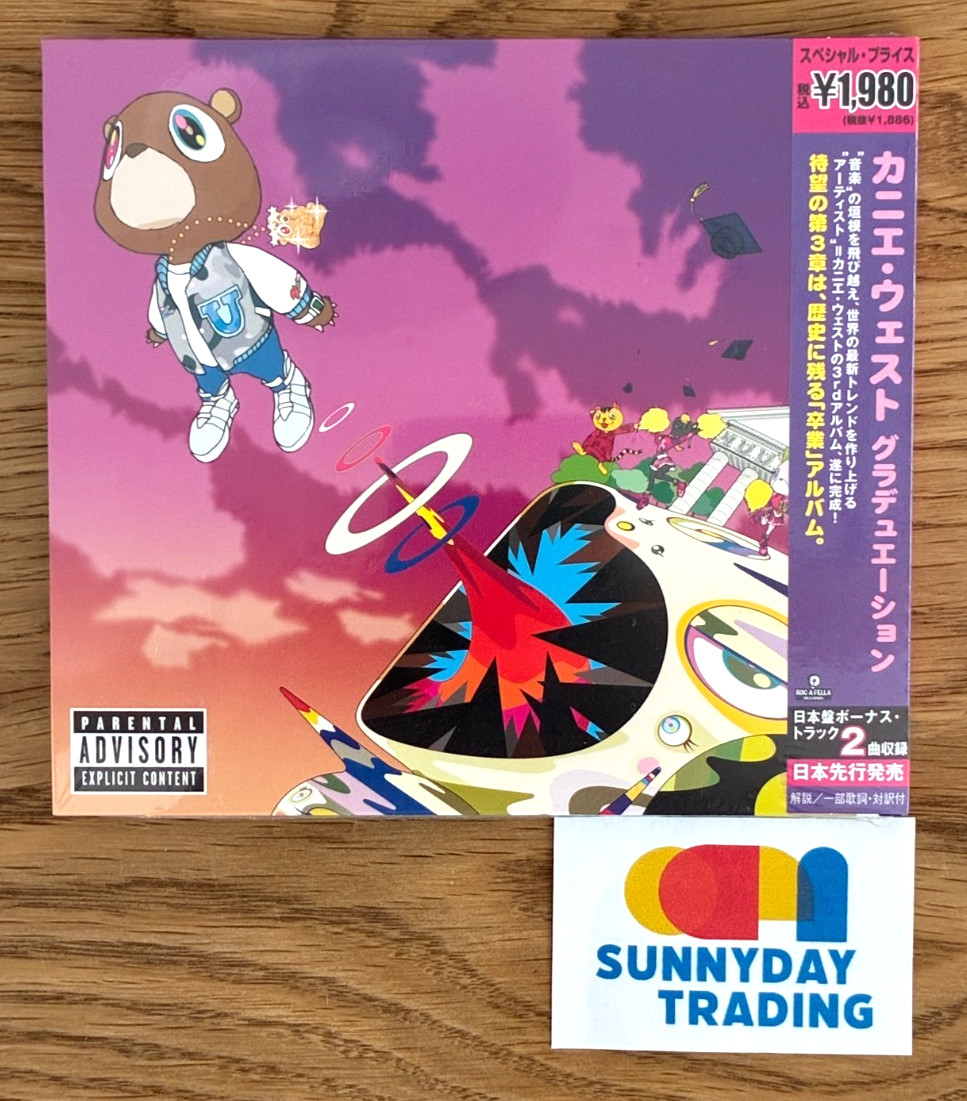 KANYE WEST Graduation With Bonus Tracks From JAPAN Limited Edition UICD-9040 NEW