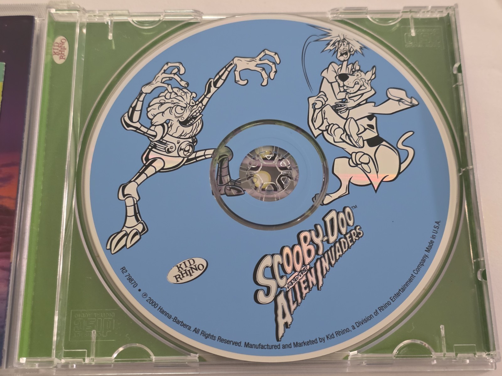 SCOOBY DOO & THE ALIEN INVADERS CD – SCARCE KID RHINO 2000 OOP 13 tracks NM/EX