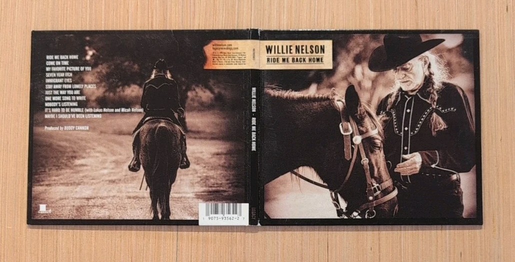 Willie Nelson Ride Me Back Home CD Legacy Recordings
