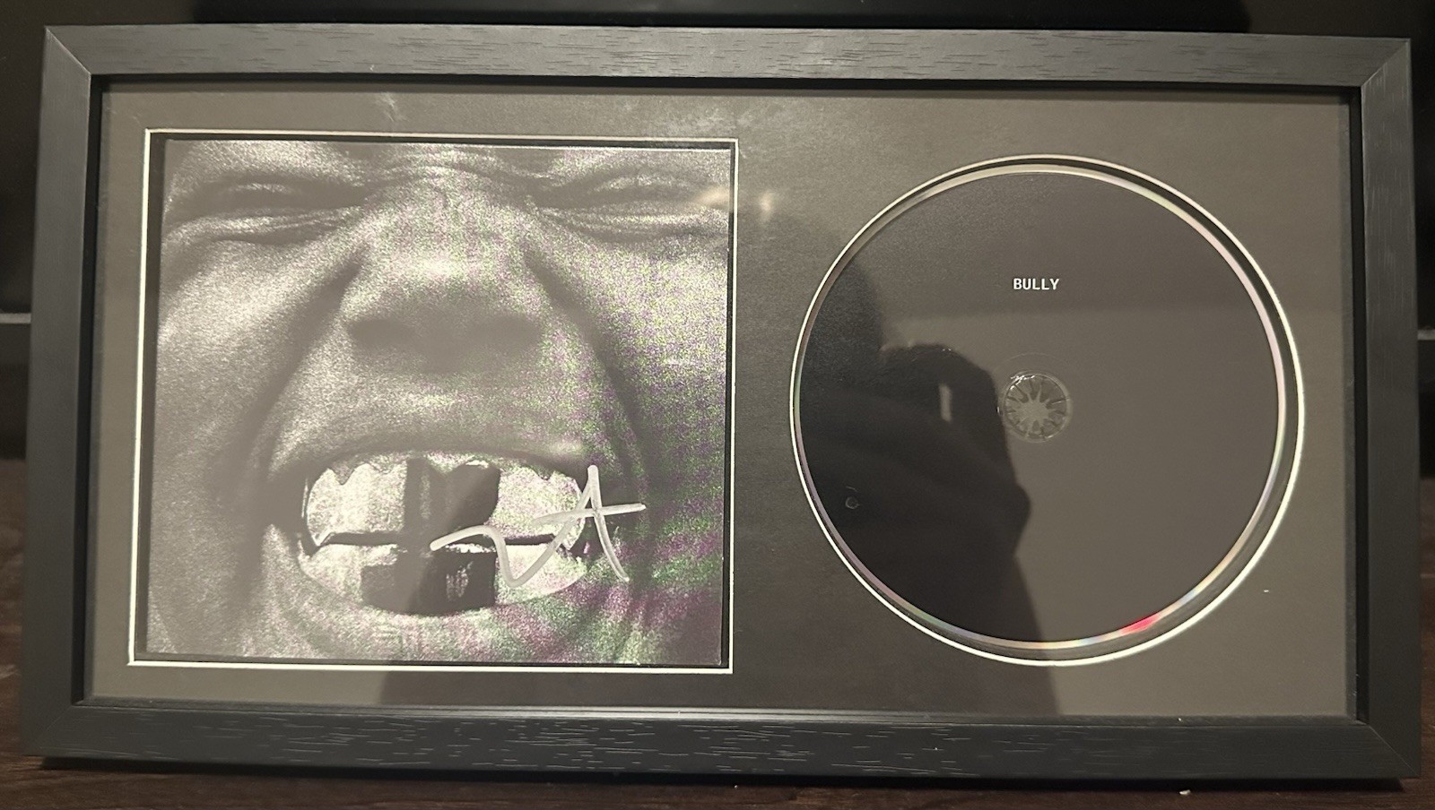 Kanye West Bully CD Signed & Framed! Ye Autograph Bully Album IN HAND SHIPS FAST
