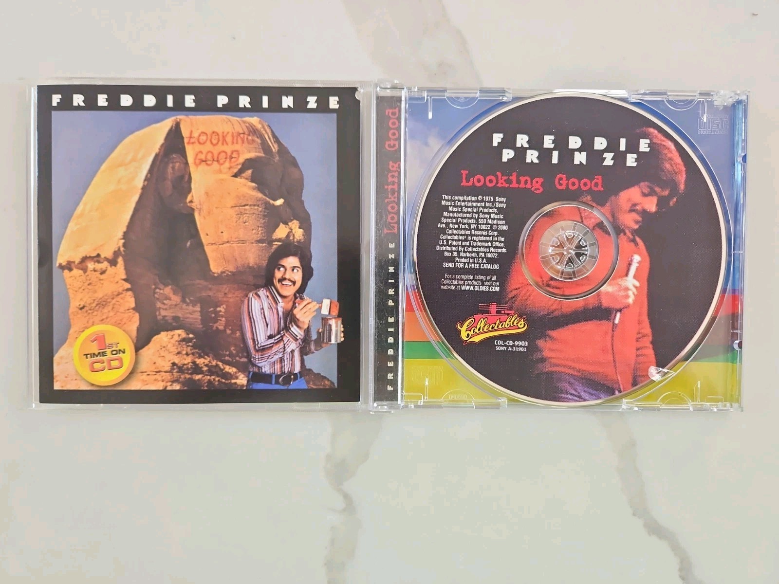 FREDDIE PRINZE / LOOKING GOOD *VERY RARE HARD TO FIND CD ON COLLECTABLES LABEL