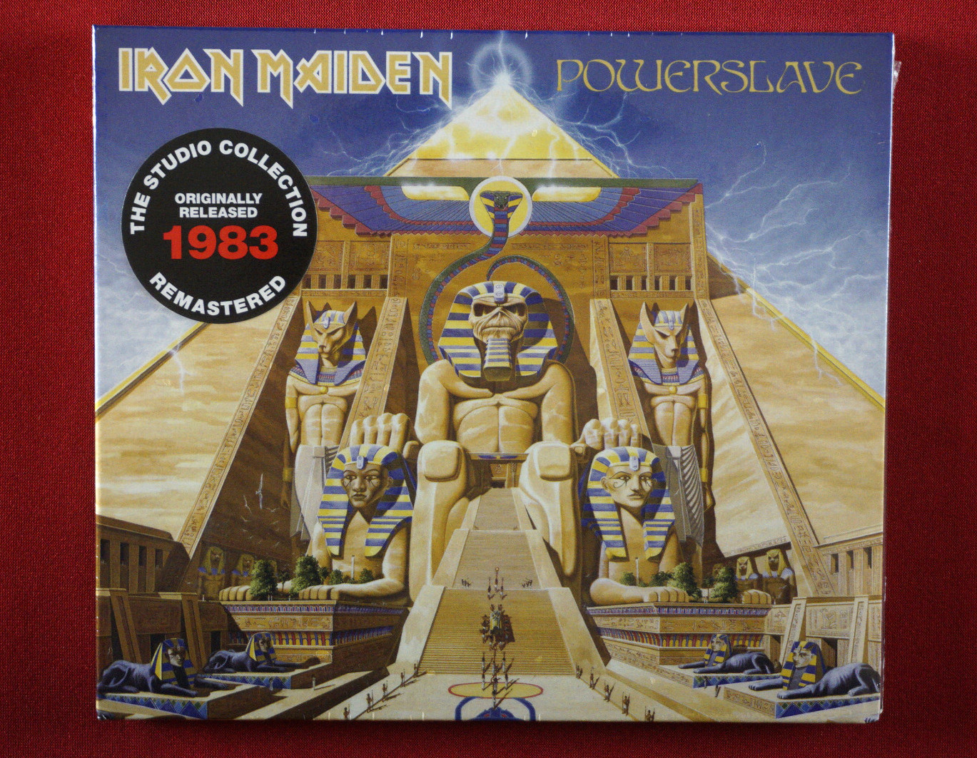 Iron Maiden Powerslave CD Powerslave 2 Minutes to Midnight Aces High New Sealed