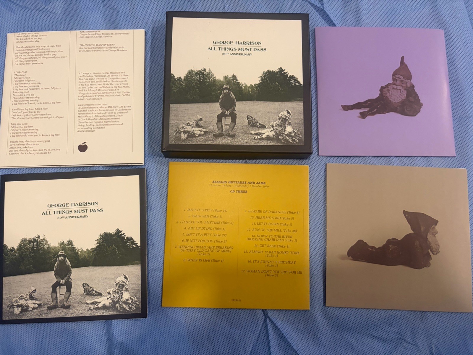 George Harrison: All Things Must Pass 3 CD Set – 50th Anniversary Edition